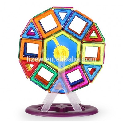 new generation magnetic building ferris wheel with gear